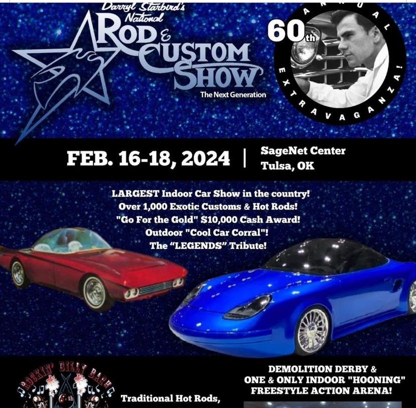 Darryl Starbird Rod & Custom Car Show │ February 16-18, 2024
