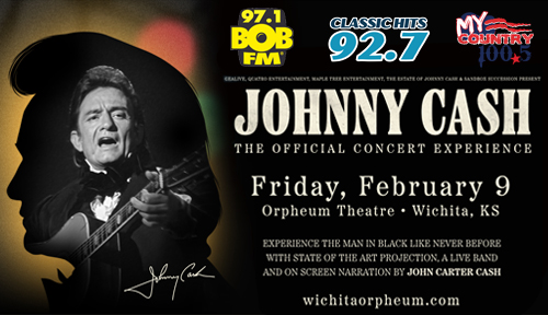 Johnny Cash - The Official Concert Experience │ Wichita Orpheum - Feb. 9, 2024